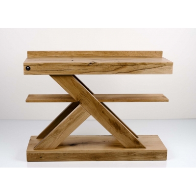 Konsola Wykonana Z Drewna Lite Dębowego Loft SKD-272 Rozmiary od 50 cm do 200 cm